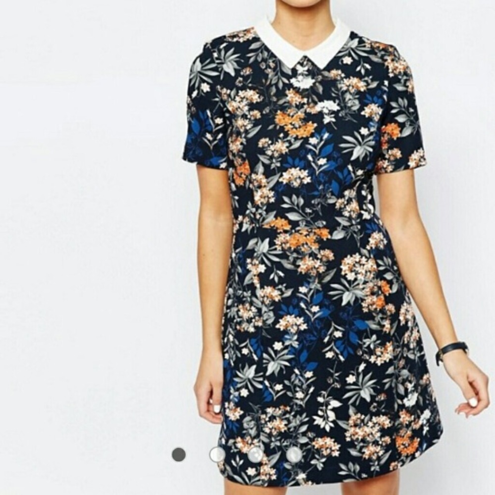 ASOS Floral Tropical Dress